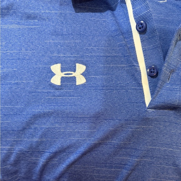 Under Armour Heat gear  Men's Southern University Polo shirt with Logo NWT Large - Picture 6 of 11
